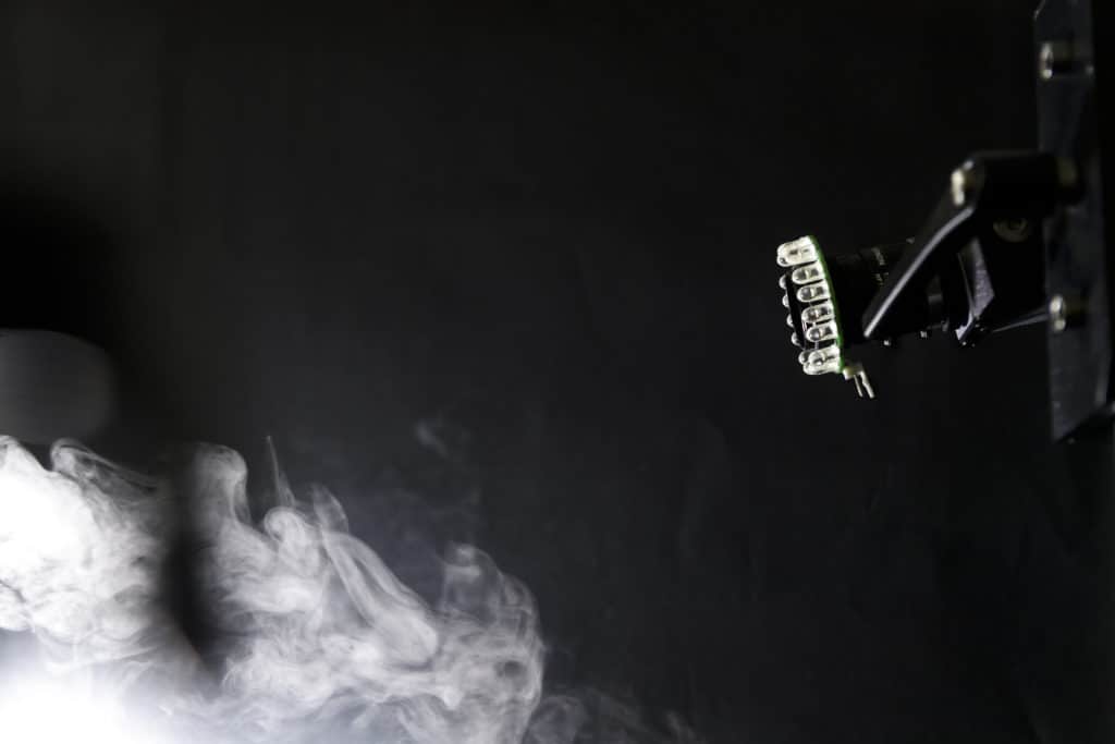 Plume Geometry characterization of the emitted aerosol
