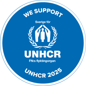 We support UNHCR