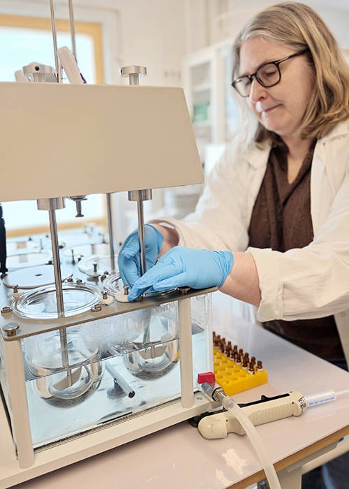 Dissolution testing of Lung Dose