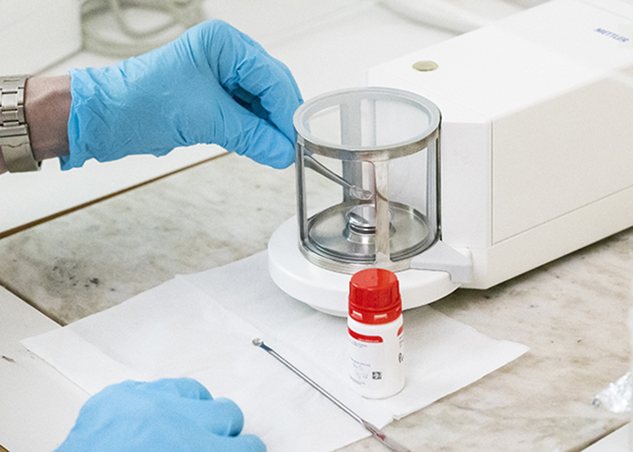 Analytical testing